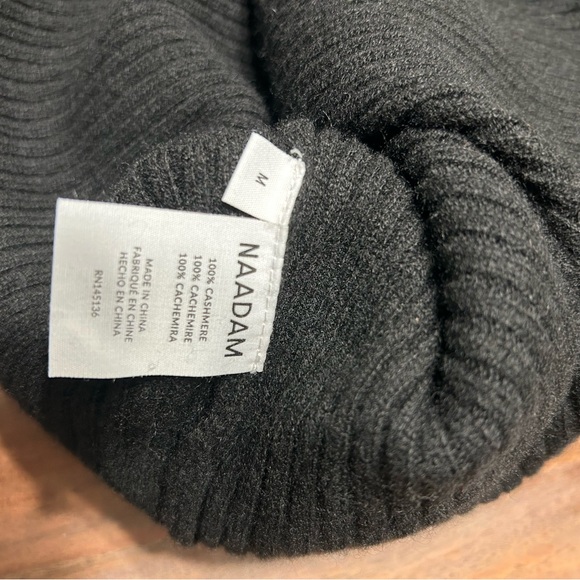 NWT Naadam Cashmere Ribbed Midi dress - Picture 3 of 11